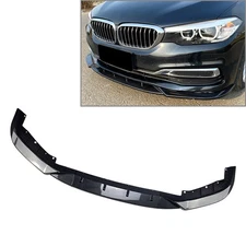 Front Bumper Lip Spoiler Splitters For BMW 5 Series G30 525i 530i 2017-2020