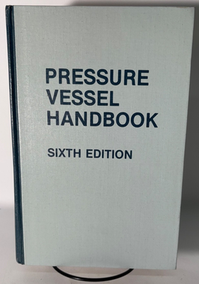 #ad Pressure Vessel Handbook 6th Edition by Eugene F. Megyesy 1983 $24.95