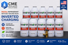 Enviro-Safe R-600a Refrigerant with 7/16" Self Sealing K28/10 cans/TopTap