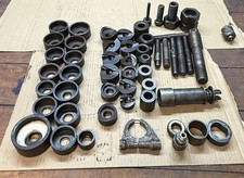 Greenlee Hydraulic Knockout Punch Driver Parts Lot Draw Studs Dies Cups
