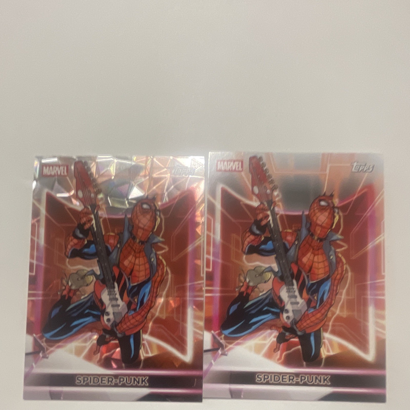 Topps Marvel Spider-Punk Non-Sport Trading Card 2-Card Lot #151 2026 Diamante/ba