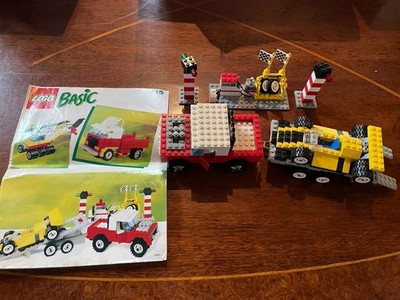 Lego Vintage 715 Basic Building Set w/Instructions 1992 Mostly Complete