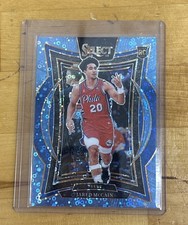 2024-25 Panini Select Disco Blue Jared McCain #82 Cosmic Prizm (RC) /99
