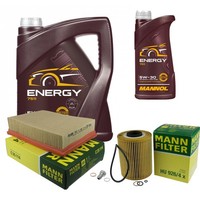 Inspektionspaket Filterset 6L Mannol Energy 5W-30 FüR BMW E36 M 3.2 M 3