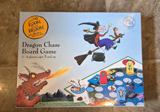 Room on the Broom Dragon Chase Spelling Board Game Spinner Age 3+ 2+ Players