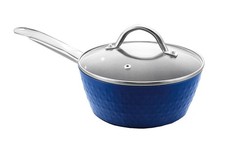 Prestige Diamant Antihaft XXL Stielkasserolle Ø 18 cm – Kratzfest
