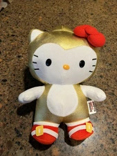GOLDEN SONIC x HELLO KITTY 10" PLUSH 2016 SDCC EXCLUSIVE NIB - Toynami