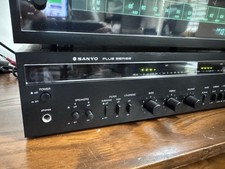 SANYO PLUS A35 STEREO DC INTEGRATED AMPLIFIER PLUS SERIES - TESTED!