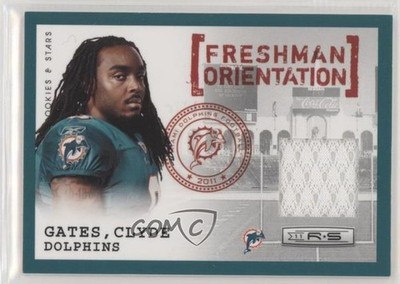 2011 Panini Rookies & Stars Freshman Orientation Jerseys /299 Clyde Gates RC 5p5