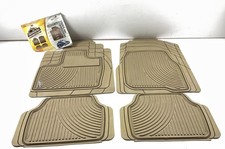 Armorall 78995 Trim-to-fit Rubber Floor Mats Tan Color 4-piece Set Armorall 78995 Trim-to-fit Rubber Floor Mats Tan Color 4-piece Set