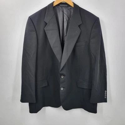 Nick Hilton Collection Mens 44R Black Sport Coat Jacket  - Image 1 of 4