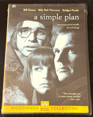 A Simple Plan (DVD, 1999) - WS - Bill Paxton, Billy Bob Thornton - Sealed