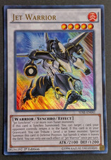 Yugioh TCG Card - 1x Jet Warrior SDSE-EN041 - LP - 1st Edition - Ultra Rare 2015