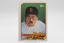 1989 Topps - Team Checklist Jack McKeon #624