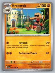 Krokorok 116/198 Scarlet & Violet Base Set Common