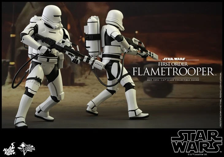 Hot toys MMS326 1/6 First Order Flametrooper Star Wars: The Force Awakens - Image 4 of 4