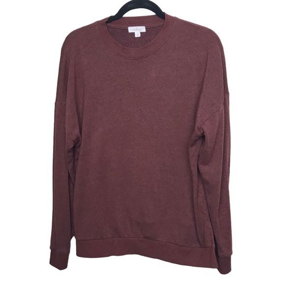 Colsie Reddish Brown Sweater Medium - image 1