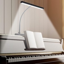 Piano Light for Grand/Upright  Digital Pianos, Piano Lamp with 3 Color Modes...