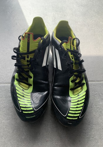 adidas Fußball Schuhe F30 TRX FG F50 Schwarz Gelb | US 12,5 | EUR 47 1/3 | UK 12 - Bild 2 von 6