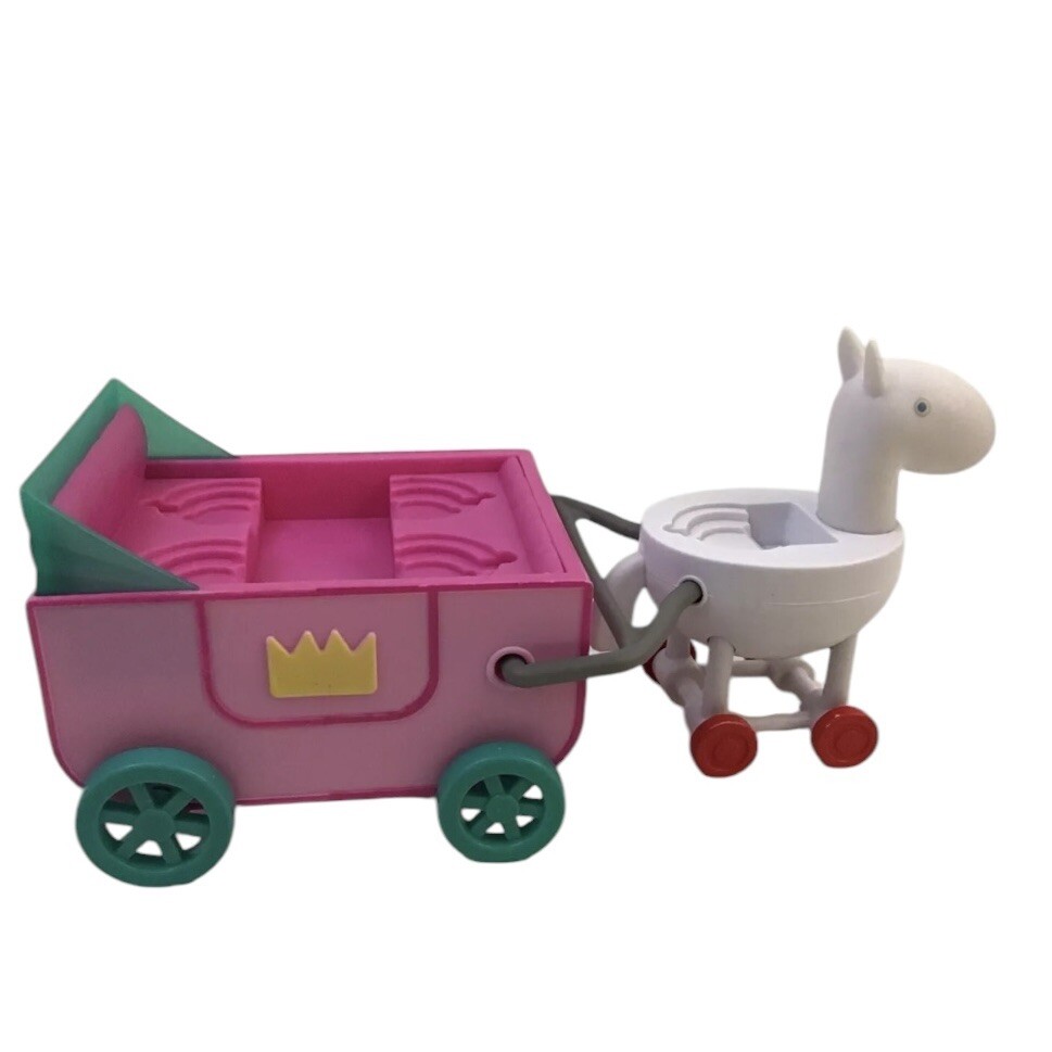 Cinderella Princess Peppa Pig & Her carriage & Sir George