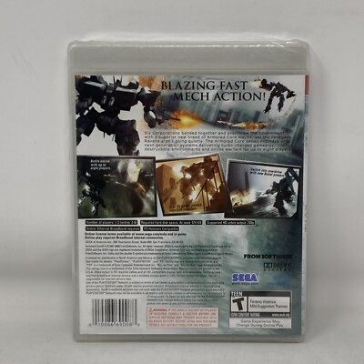 新品未開封　PS3  アーマード・コア 4 Armored Core 4 PlayStation 3 PS3 Sealed 10086690088| eBay