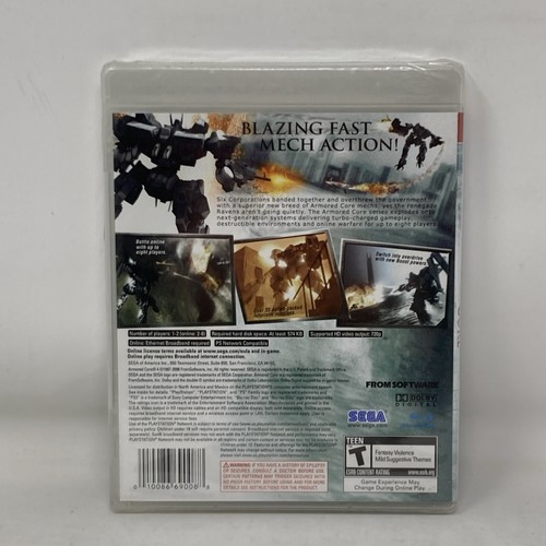 Armored Core 4 Playstation 3 PS3 Sealed - Bild 2 von 6
