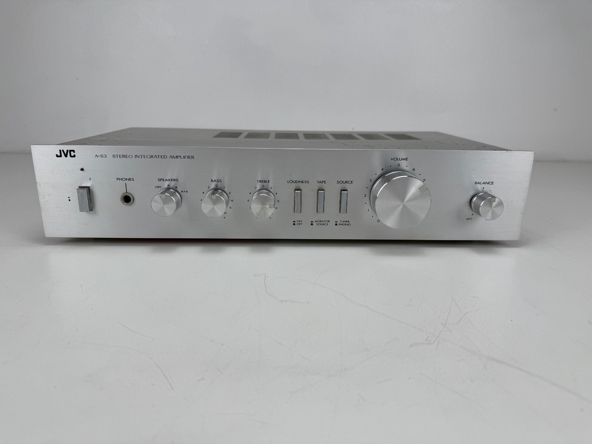 JVC - A-S3 Solid state integrated amplifier, T-40P Tuner - Hi-fi set JVC - A-S3 Solid state integrated amplifier, T-40P Tuner - Hi-fi set
