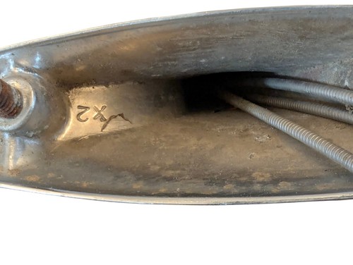 OEM 1976 CHEVROLET MONTE CARLO DRIVER LEFT SIDE VIEW MANUAL DOOR MIRROR 804000 - Picture 12 of 12