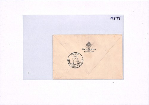 USA Air Mail Cover 1927 10c RATE FIRST DAY San Francisco Ohio Youngstown YT239 - Picture 6 of 12