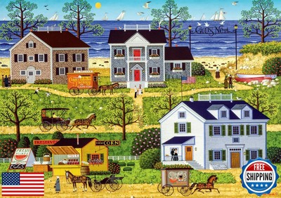 Buffalo Games - Charles Wysocki - Gull's Nest - 500 Piece Jigsaw Puzzle for A