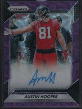 2016 Panini Prizm - Rookie Auto Purple Scope Prizm Austin Hooper /99