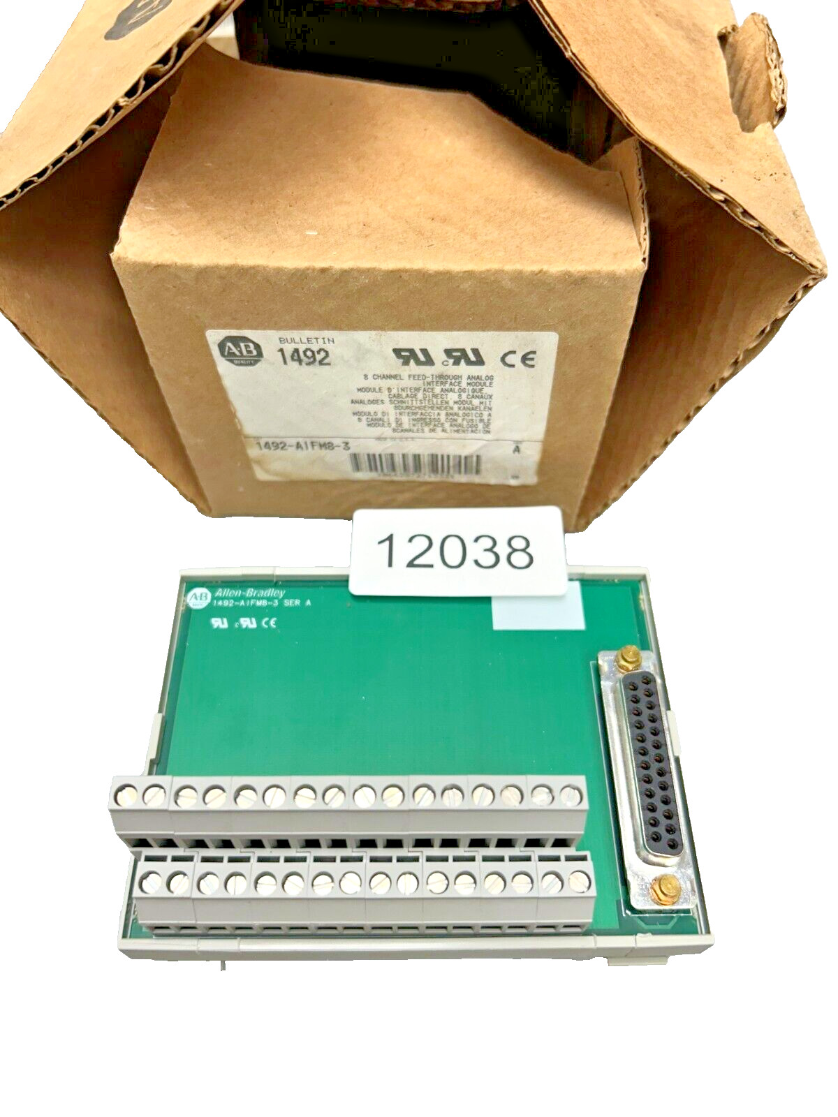 Allen-Bradley 1492-AIFM8-3 Analog Interface Module Series A