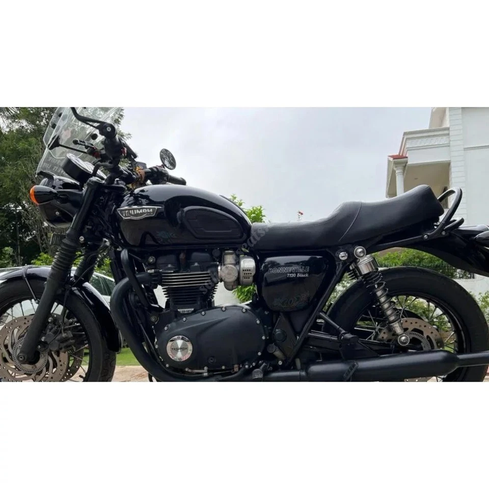 Asiento Triumph Bonneville T100/T120 King and Queen de Sahara Seats (refrigerado por líquido) Foto 3 de 4