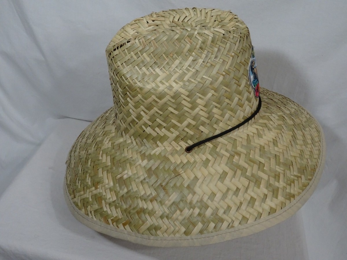 Jurassic World Straw Safari Sun Hat Draw Cord Adult OSFM 100% Straw Comfort Band CARLOS by Carlos Santana Fedoras for Men | Mercari main image 4