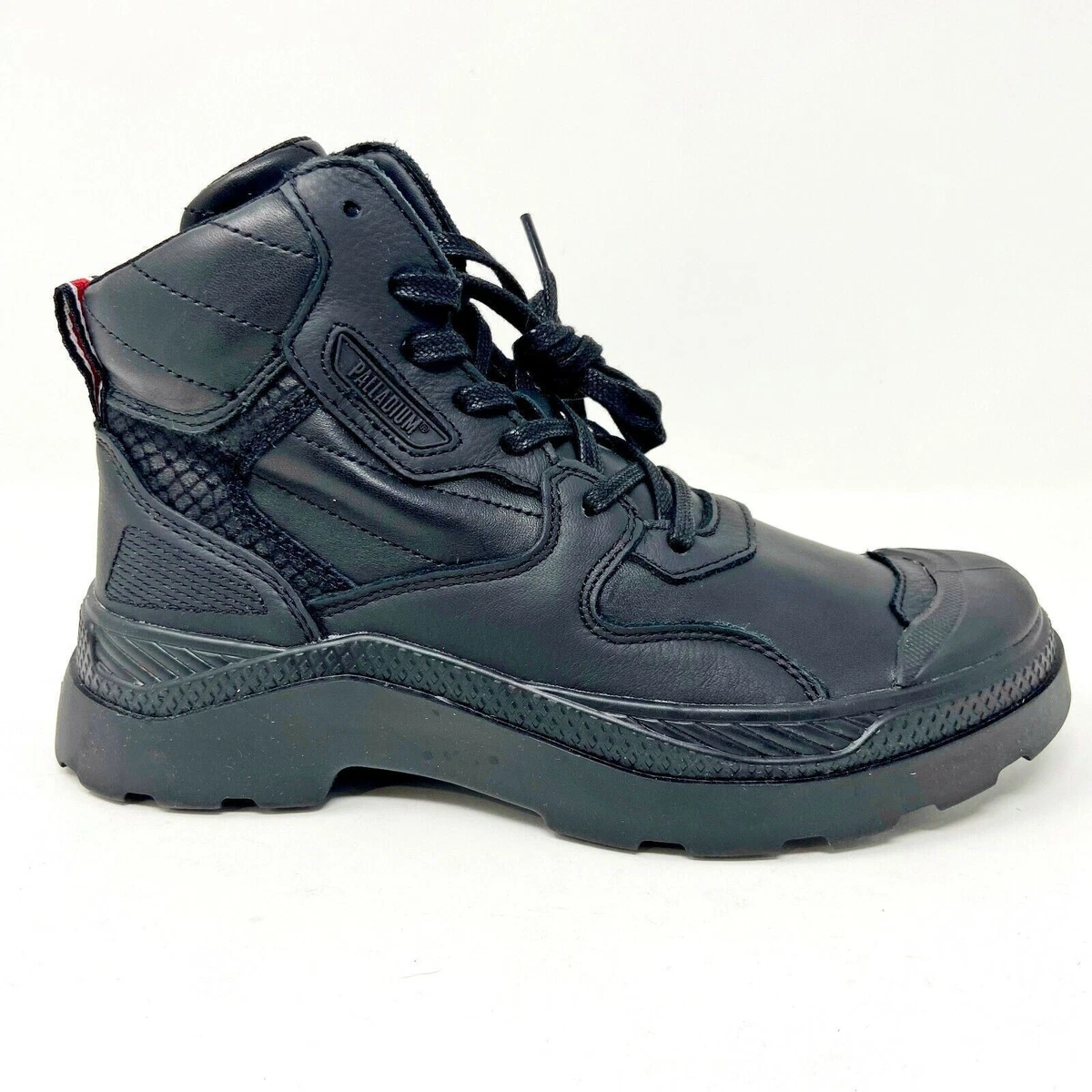 Palladium Women's Baggy Canvas Combat Boots - Black, Size 7.5 M US - View #5