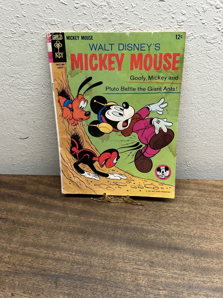 Walt Disney's Mickey Mouse ~No. 102 ~ August 1965 ~ Gold Key