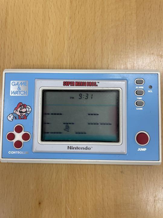 ゲームウォッチ 海外版 YM-105 スーパーマリオブラザーズ retro