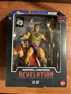 Masters Of The Universe Revelation MasterVerse He-Ro Figure 2022 Mattel