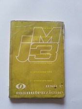 Innocenti Morris IM3 1963 manuale uso manutenzione libretto originale  