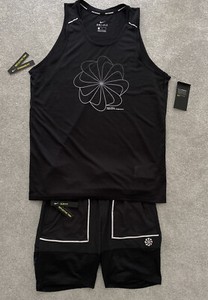 nike top and shorts set mens
