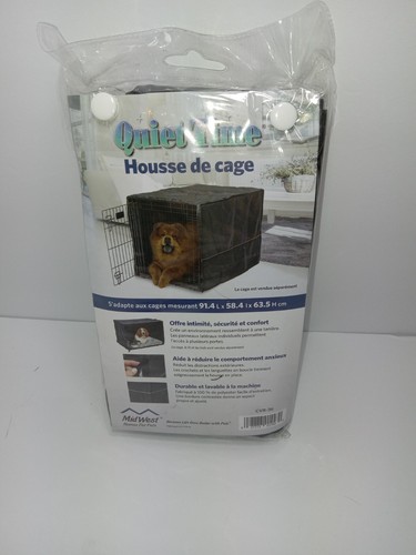 MidWest Homes For Pets Quite Time Crate Cover (36"x23"x25") New - 第 1/1 張圖片