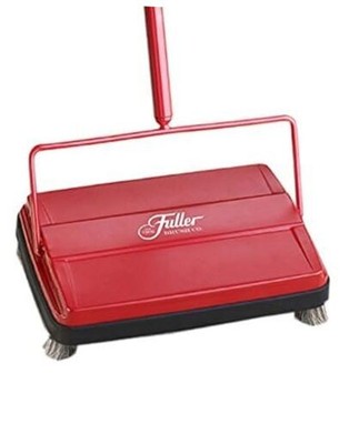  17052 Electrostatic Carpet & Floor Sweeper - 9'' Cleaning Path - Red
