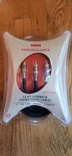 RCA ULTIMATE PERFORMANCE 12 FT. COMPONENT S-VIDEO STEREO AUDIO CABLES