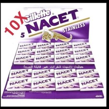 1000X Double Edge Razor Blades Gilette NACET Stainless Russia Men's Razors