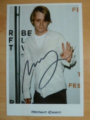 Macaulay Culkin (USA), autograph photo - known from ''Kevin - home alone'' and others