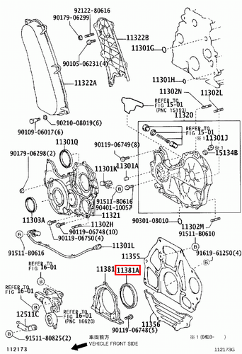 Genuine LandCruiser 80 79 78 Series 1HD 1HZ 1KZ Rear Main Oil Crankshaft Seal - Picture 9 of 20