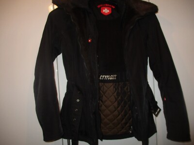 schönste Wellensteyn Zermatt Winterjacke Jacke Damen S schwarz