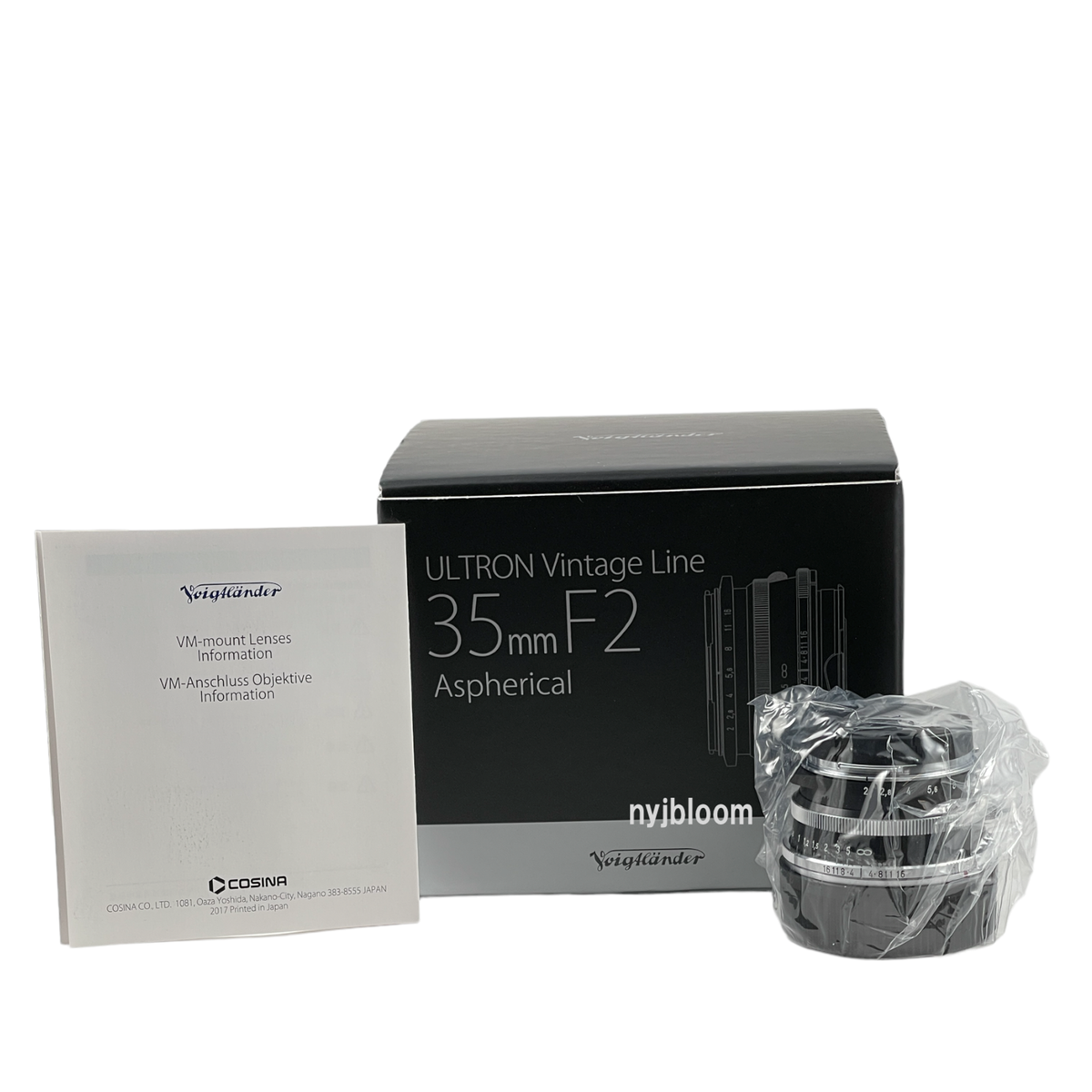 New VOIGTLANDER Ultron Vintage Line 35mm f2 Aspherical Lens New VOIGTLANDER Ultron Vintage Line 35mm f2 Aspherical Lens