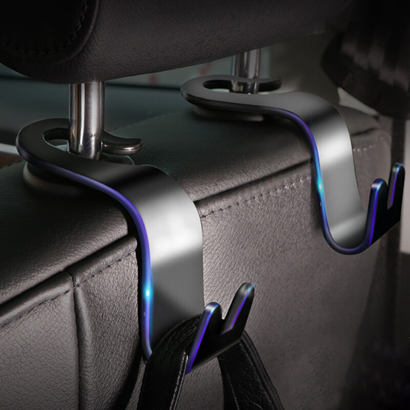 Universal Car Headrest Back Seat Hook 2pcs Seat Hanger Vehicle Organizer Hol*a5