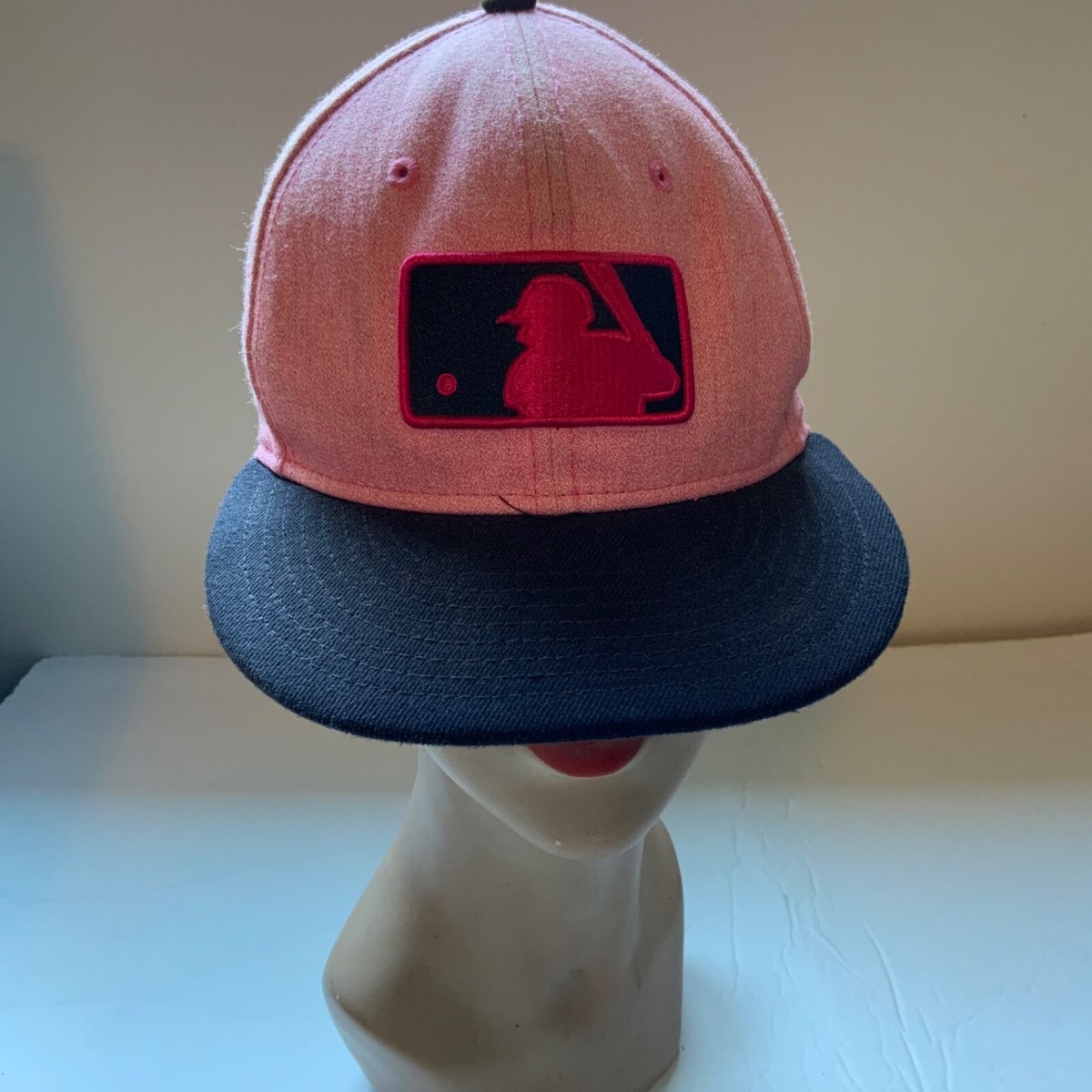New Era 59Fifty Fitted Hat (Black/Pink) Cap size 7 | eBay